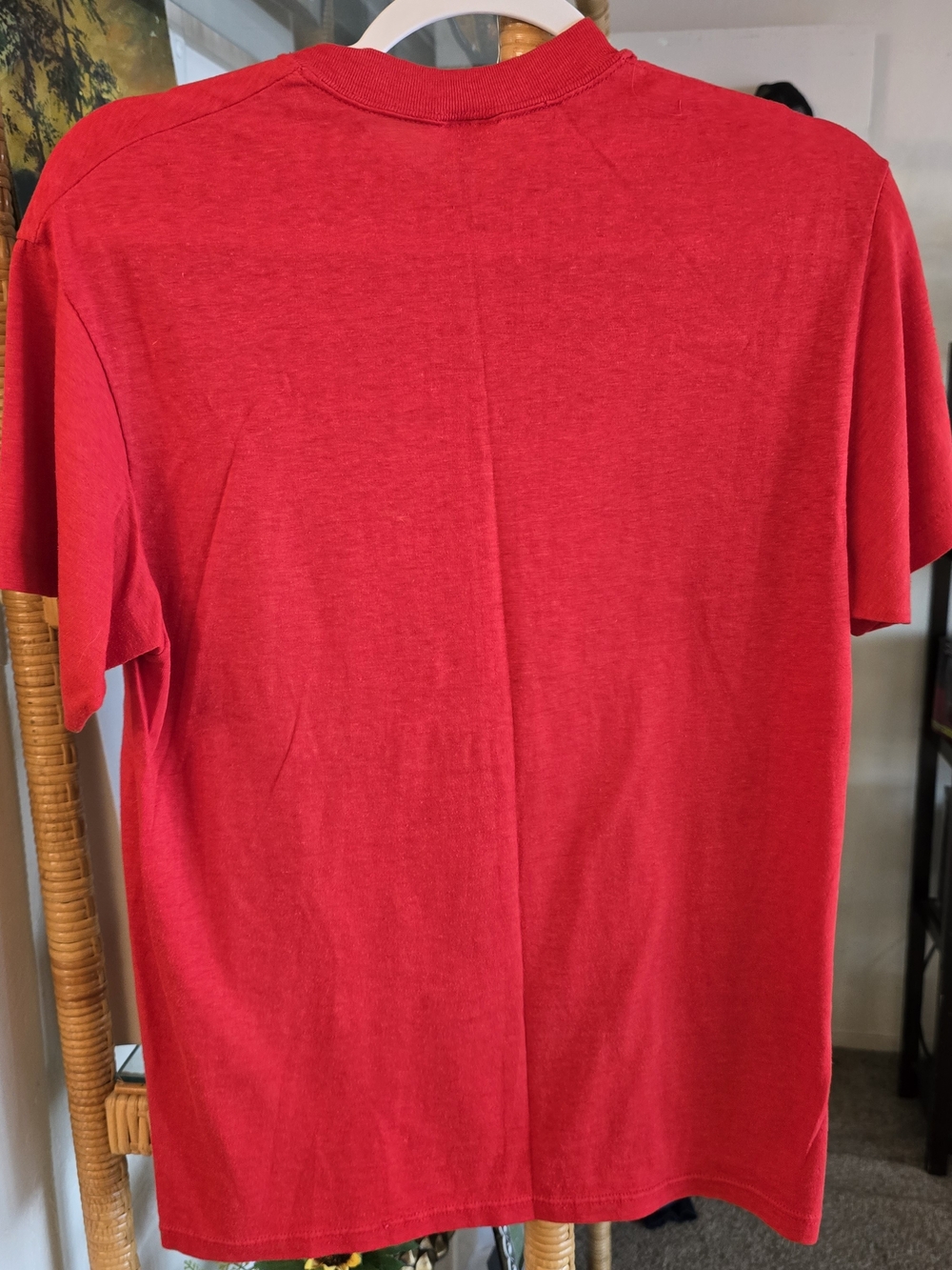 Vintage San Francisco 49ers Logo 7 T Shirt USA Made Red NFL Single Stitch Large - Picture 4 of 4